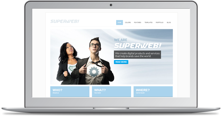 superweb bootstrap web template